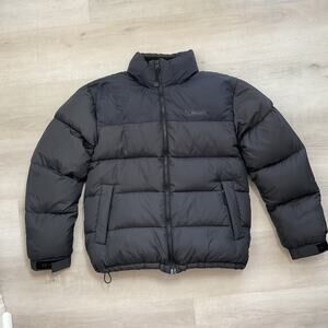 Bear USA Down Feather Full Zip Puffer Jacket Black Large
